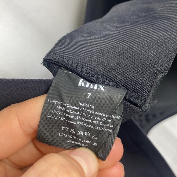 Knix Catalyst Ladder Strap Hibra101 Wireless Sports Bra -Size 7 (36/38DD-36/38E) - Picture 10 of 10